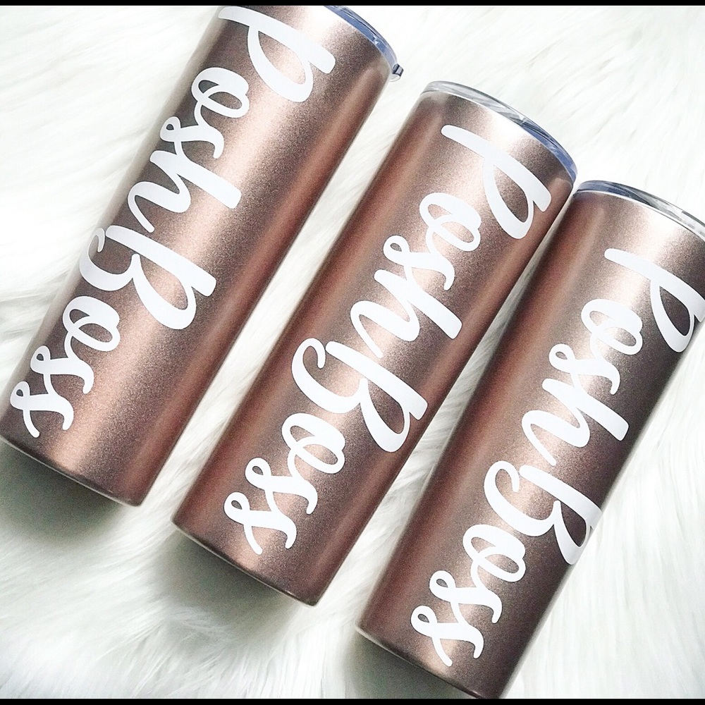 PoshBoss personalized tumbler